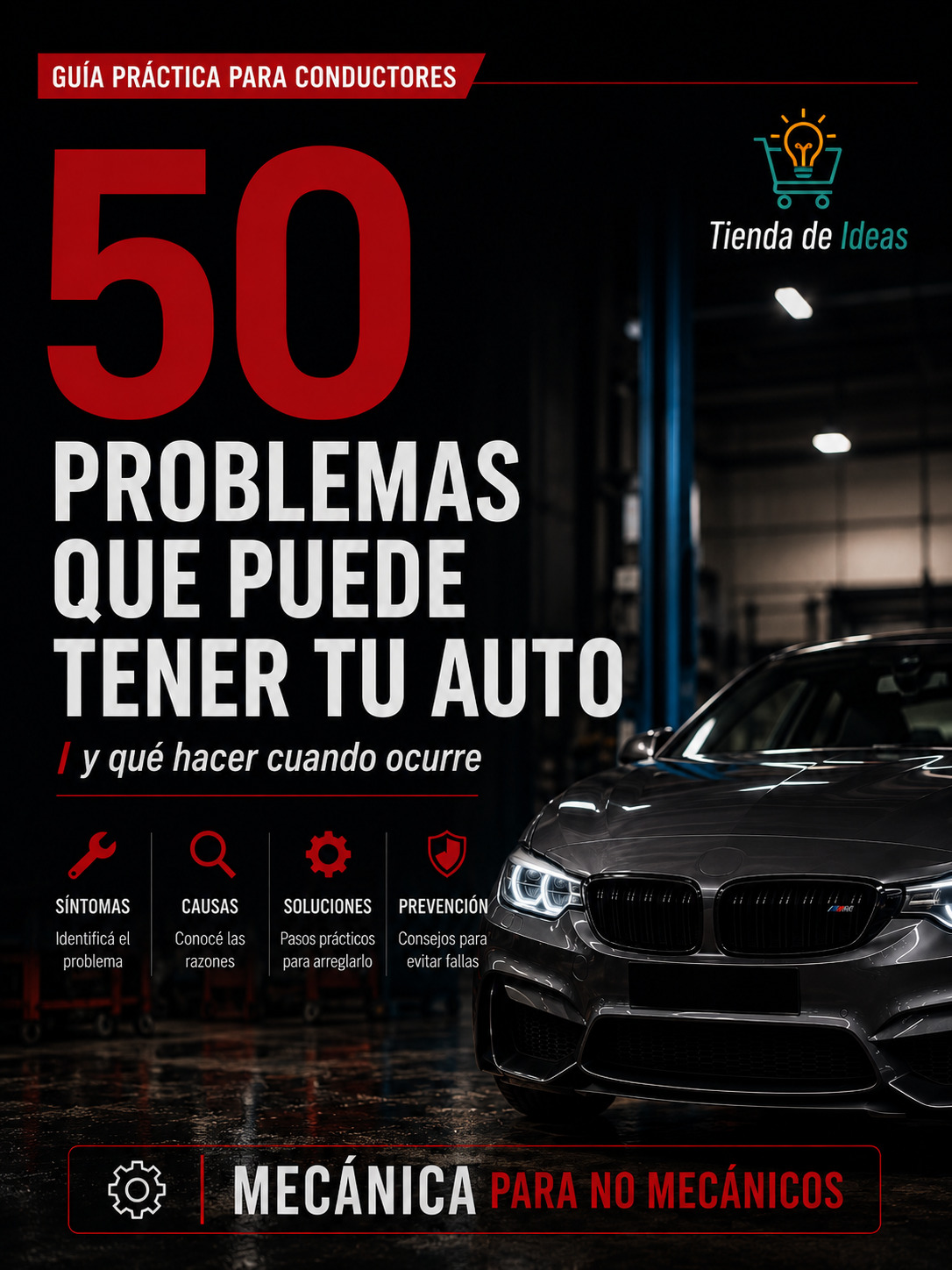 🔥Oferta Lanzamiento!  50 problemas que puede tener tu auto y que hacer antes de llamar al mecánico