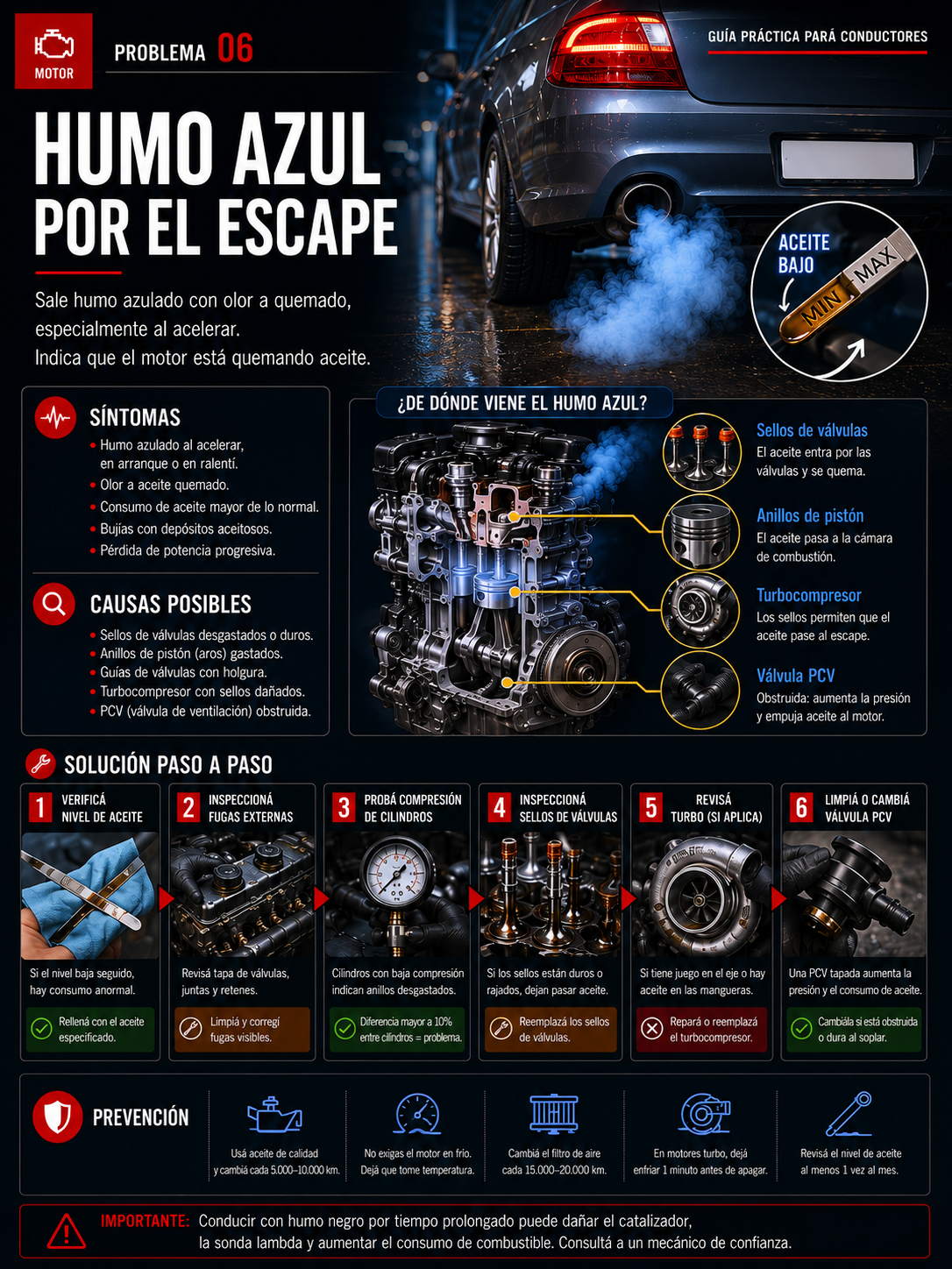 🔥Oferta Lanzamiento!  50 problemas que puede tener tu auto y que hacer antes de llamar al mecánico